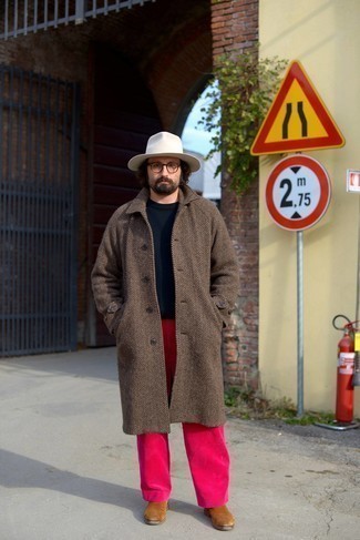 С чем носить белую шерстяную шляпу мужчине