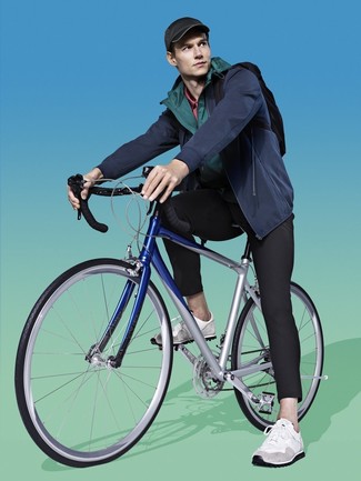 Как носить ветровку с бомбером мужчине