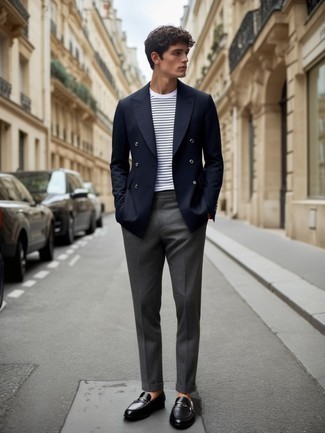 С чем носить шерстяные классические брюки мужчине