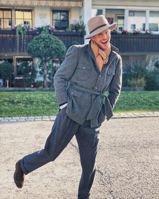 С чем носить шерстяные брюки мужчине