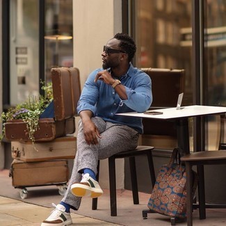 С чем носить шерстяные брюки мужчине