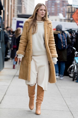 С чем носить шерстяную юбку