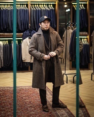 С чем носить шерстяной костюм