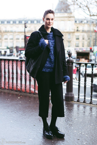 С чем носить шерстяные колготки