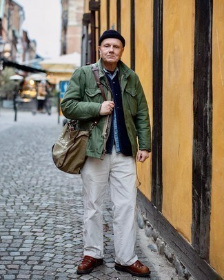 Как носить рабочие ботинки с полевой курткой