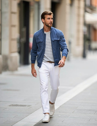 С чем носить плетеный ремень мужчине