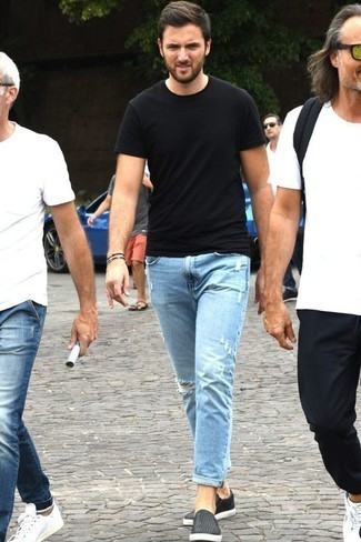 С чем носить плетеные кеды мужчине