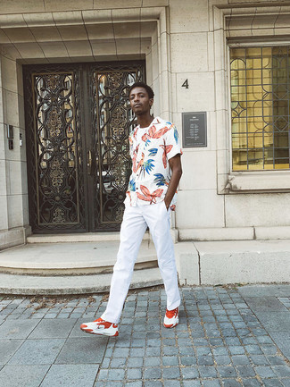 С чем носить желтые кроссовки мужчине