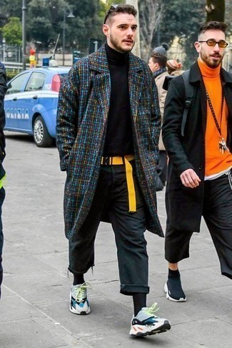 С чем носить желтый ремень мужчине