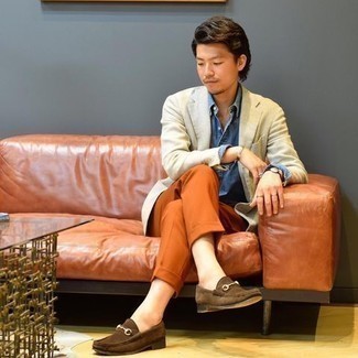 Какие пиджаки носить с желтыми классическими брюками мужчине