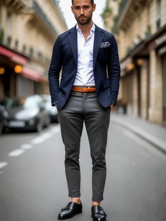 С чем носить желтый кожаный ремень мужчине