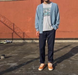 С чем носить желтые низкие кеды мужчине