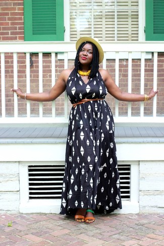 С чем носить желтое колье