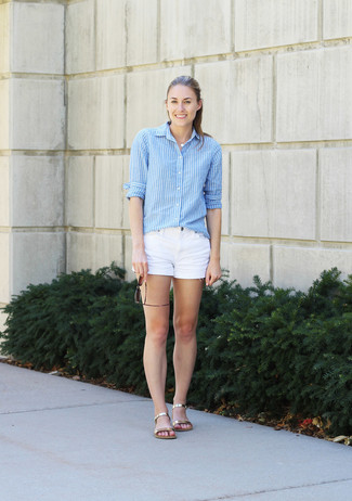 С чем носить желтые босоножек женщине