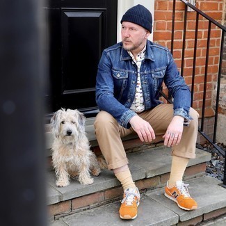 С чем носить желтые кеды мужчине