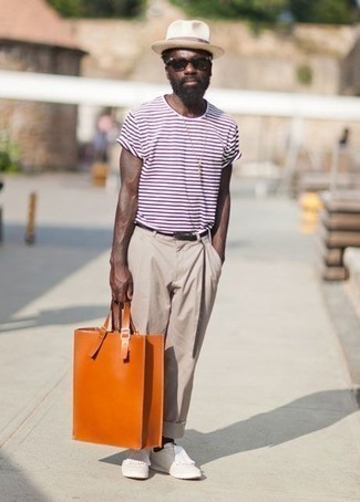 С чем носить желтую большую сумку мужчине