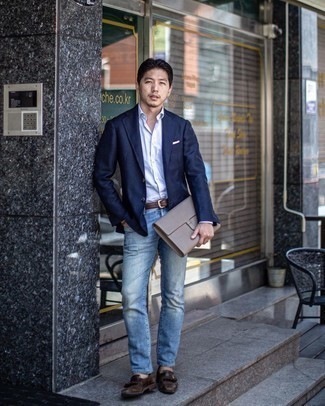 С чем носить мужской клатч мужчине