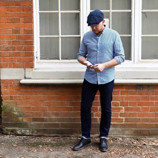 Мужские темно-синие джинсы от PEPE JEANS LONDON