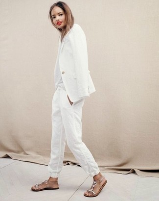 Женский белый пиджак от Tom Ford