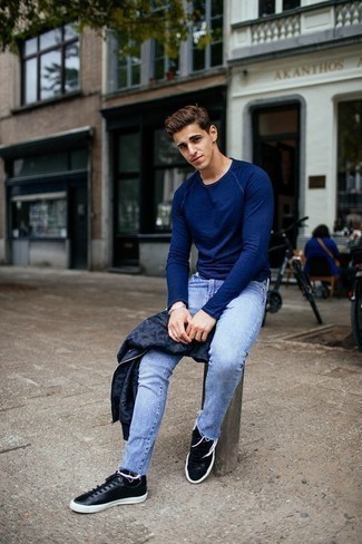 Мужские голубые джинсы от Levis Vintage Clothing