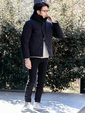 Мужская черная ветровка от Dolce & Gabbana
