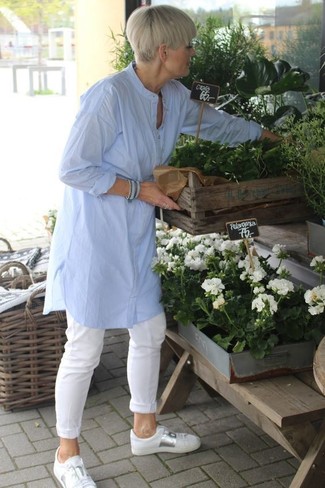 Женские белые кожаные кеды от Valentino Garavani