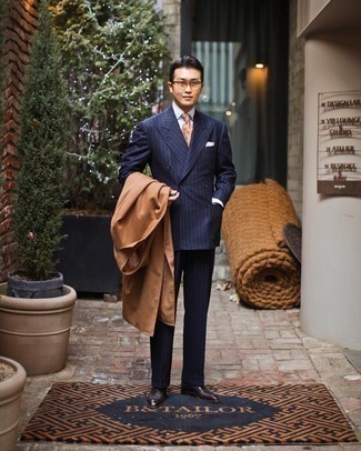 Мужской светло-коричневый галстук с принтом от Versace