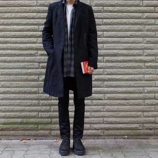 Мужской черный кожаный мужской клатч от Moschino