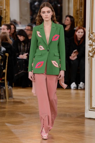 Женский зеленый пиджак от ASOS DESIGN