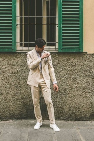 Белый нагрудный платок с принтом от Massimo Alba