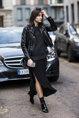 Женский темно-серый свитер с круглым вырезом от Vanessa Bruno