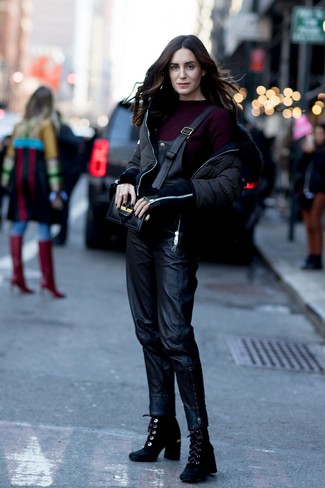 Женская черная куртка-пуховик от Tommy Hilfiger