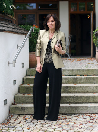 Черная кружевная блуза с коротким рукавом от Martha Medeiros