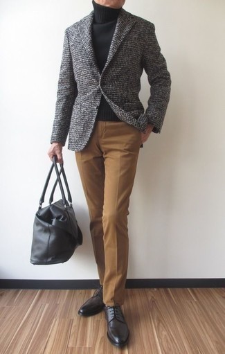Мужские светло-коричневые классические брюки от Auralee