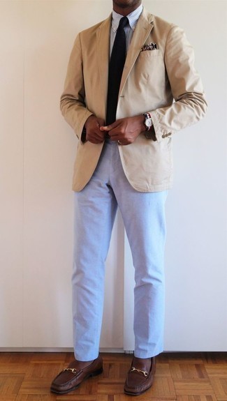 Мужской светло-коричневый пиджак от Gabriele Pasini