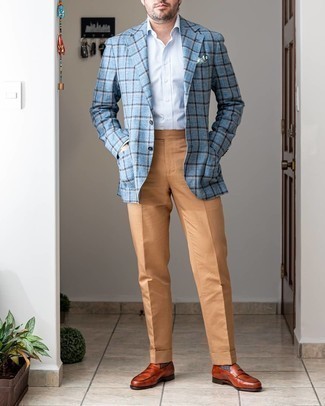 Мужские светло-коричневые классические брюки от FiNN FLARE