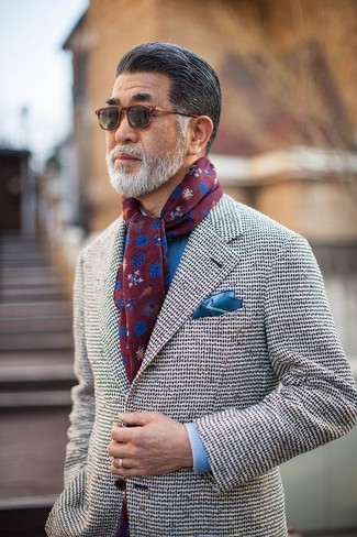 С чем носить красный шарф мужчине: Если в одежде ты ценишь удобство и практичность, белый твидовый пиджак и красный шарф — превосходный выбор для привлекательного мужского образа на каждый день.
