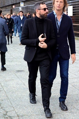 Какие пиджаки носить с черно-белыми низкими кедами мужчине: Пиджак и черные классические брюки — превосходный пример изысканного мужского стиля в одежде. Незаурядные мужчины закончат образ черно-белыми низкими кедами.