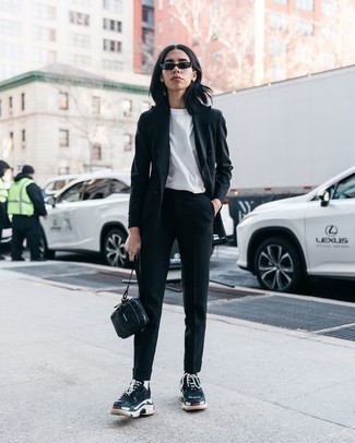 Женские черные кроссовки от Liu Jo