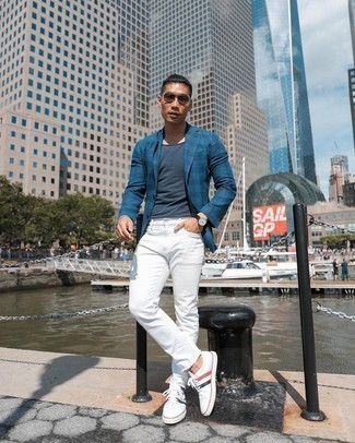 Мужские белые джинсы от Polo Ralph Lauren