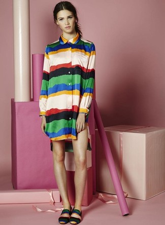 Женские разноцветные лоферы от Dolce & Gabbana