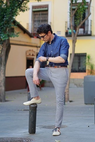 Серые брюки чинос от United Colors of Benetton