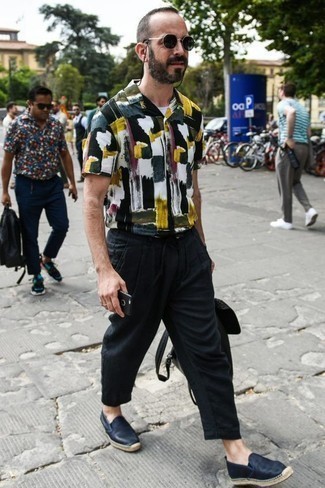 Мужская разноцветная рубашка с коротким рукавом от Burton Menswear London