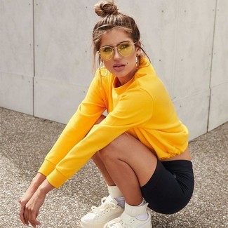 Женские желтые солнцезащитные очки от Jeepers Peepers