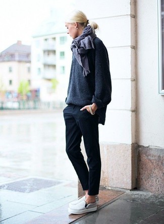 Женские черные классические брюки от RE/DONE