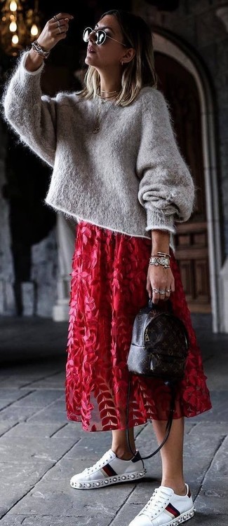 Женская темно-коричневая кожаная сумка от Louis Vuitton