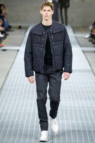 Мужская темно-серая куртка-пуховик от Burton Menswear London