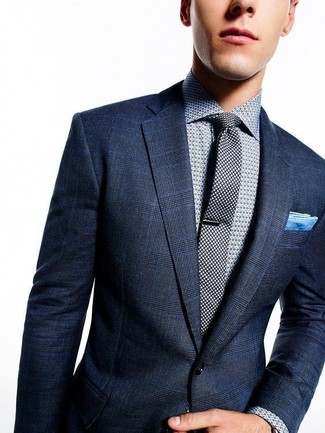 С чем носить черный галстук в горошек мужчине: Для воплощения элегантного мужского вечернего лука отлично подойдет темно-синий пиджак в шотландскую клетку и черный галстук в горошек.