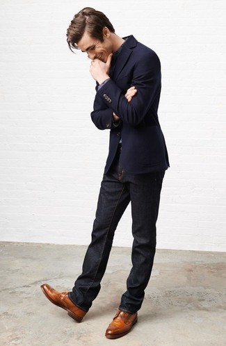 Мужская темно-серая рубашка с длинным рукавом с принтом от Fendi