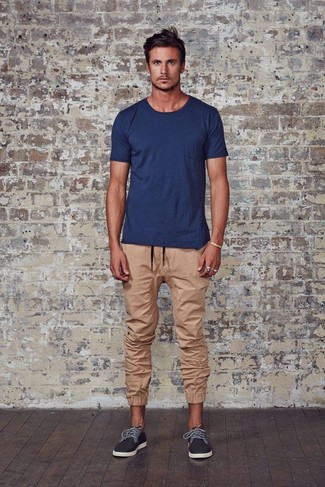 Мужские светло-коричневые спортивные штаны от River Island